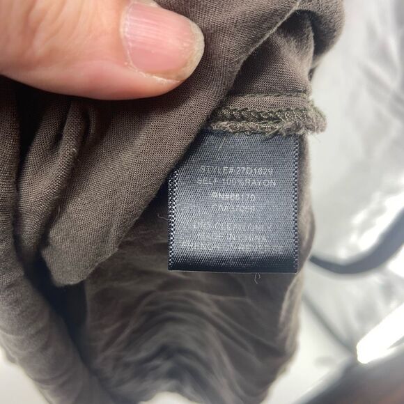 Maeve Women's Pleated Long Sleeve Button-Up Shirt Dress Size Small - Picture 5 of 6